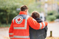 Psychosoziale Notfallversorgung: Reiter Angebote Bevölkerungsschutz Rettung Kachel psychosoziale Betreuung